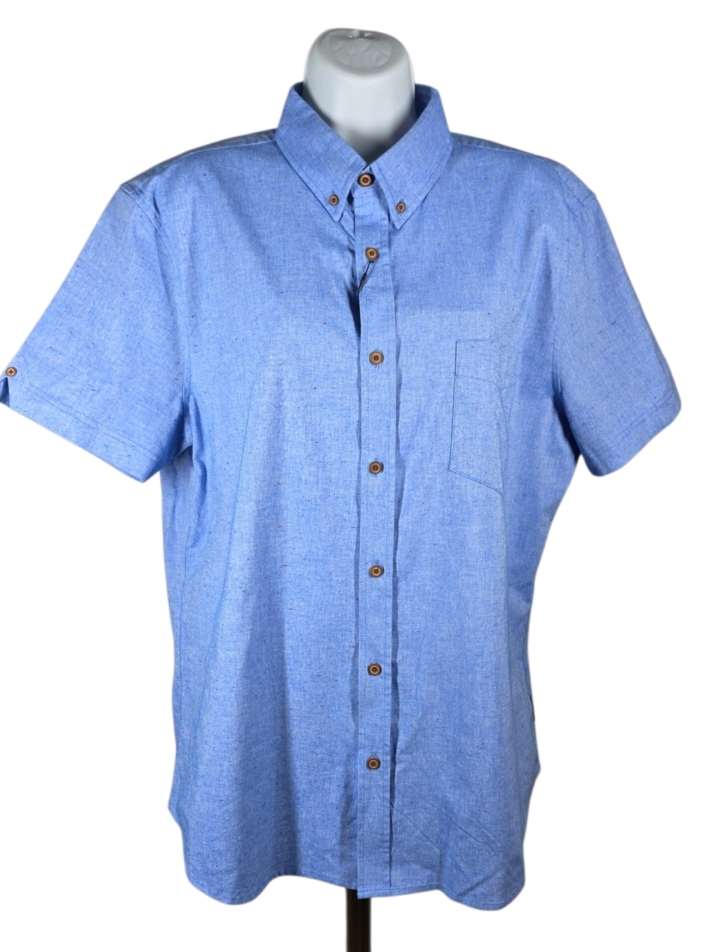 BEN SHERMAN TEXTURED SLUB SHIRT
